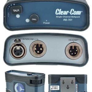 Clear-Com RS-701 Single Channel Beltpack